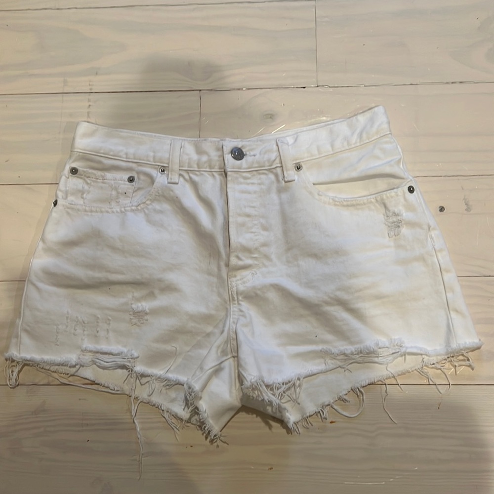 Free people jean shorts